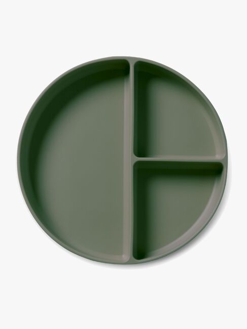 nuuroo Mingo Delad Tallrik Silikon, Dusty Green