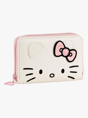 Hello Kitty Plånbok, Vit/rosa