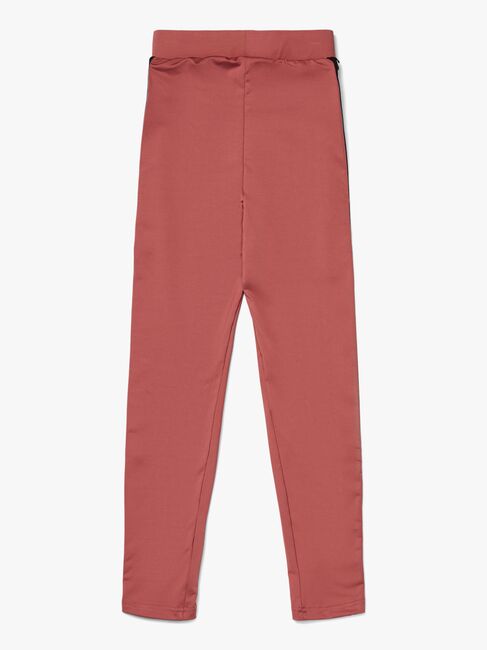 Hyperfied Tape Logo Tights, Withered Rose