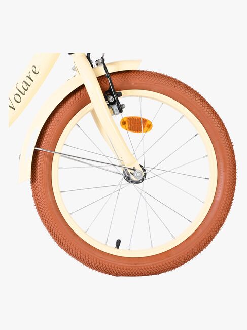 Volare Ashley Cykel 18 Tum, Vit