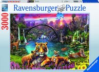 Ravensburger Pussel Tigrar I Paradiset, 3000 Bitar