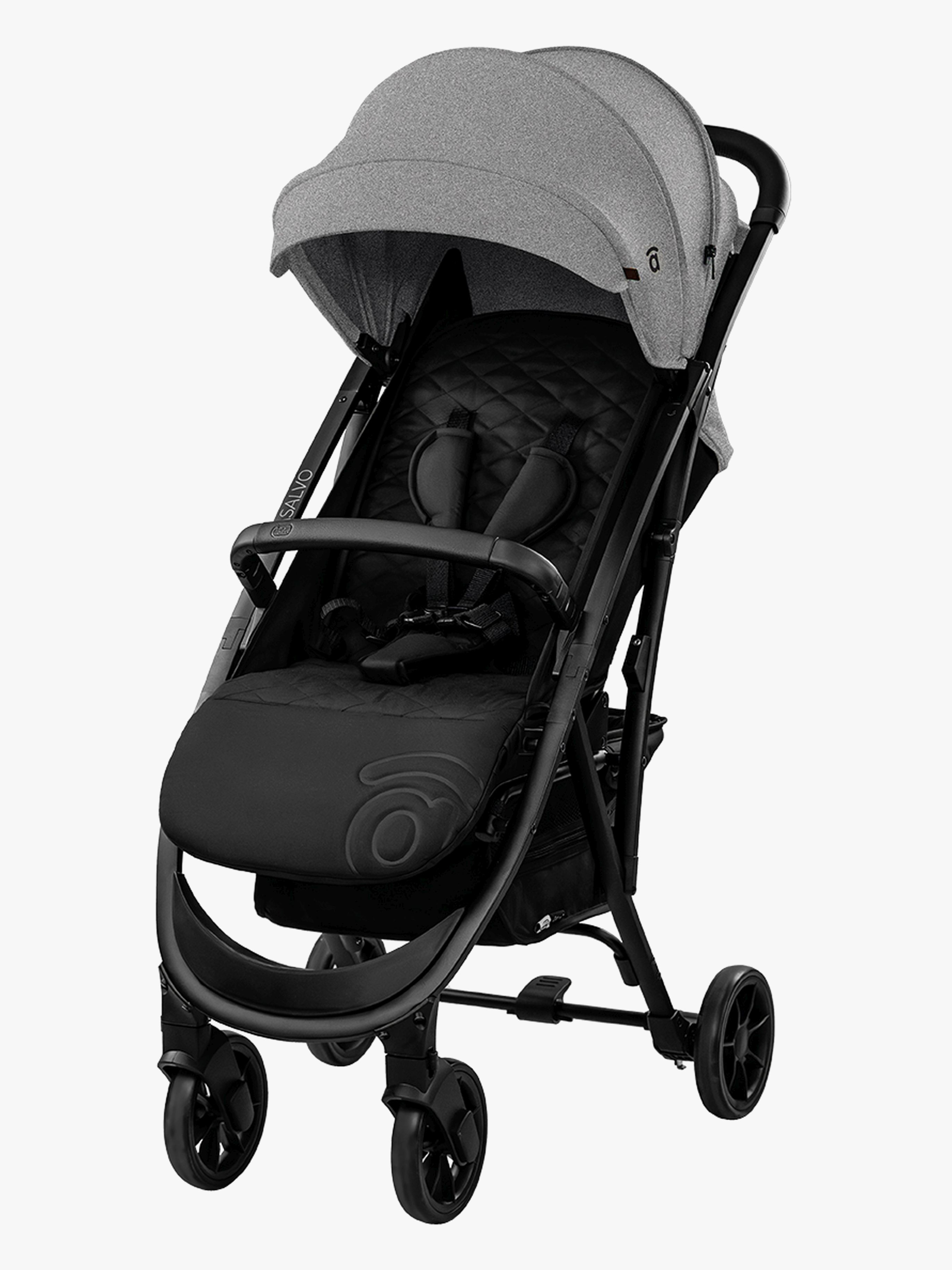 Asalvo Cotton 2 Sulky, Grey