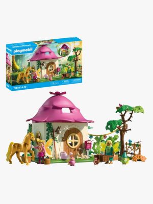 Playmobil Fantasia & Taika 71838 Viihtyisä Keijukoti Ja Kultainen Yksisarvinen