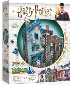 Wrebbit Harry Potter 3D Pussel Ollivander'S Wand Shop & Scribbulus