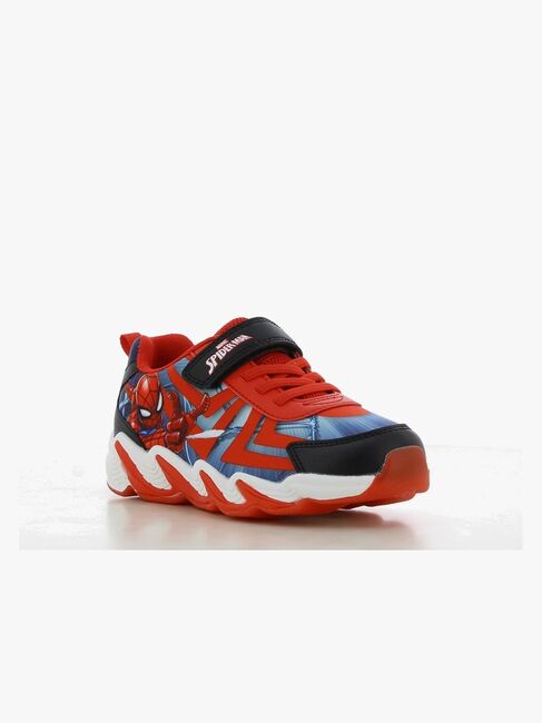 Marvel Spider-Man  Blinkande Sneakers, Navy/Light Blue