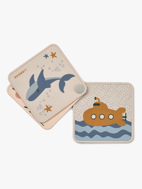 LIEWOOD Tide Aktivitetsbok, Sea creature/Sandy