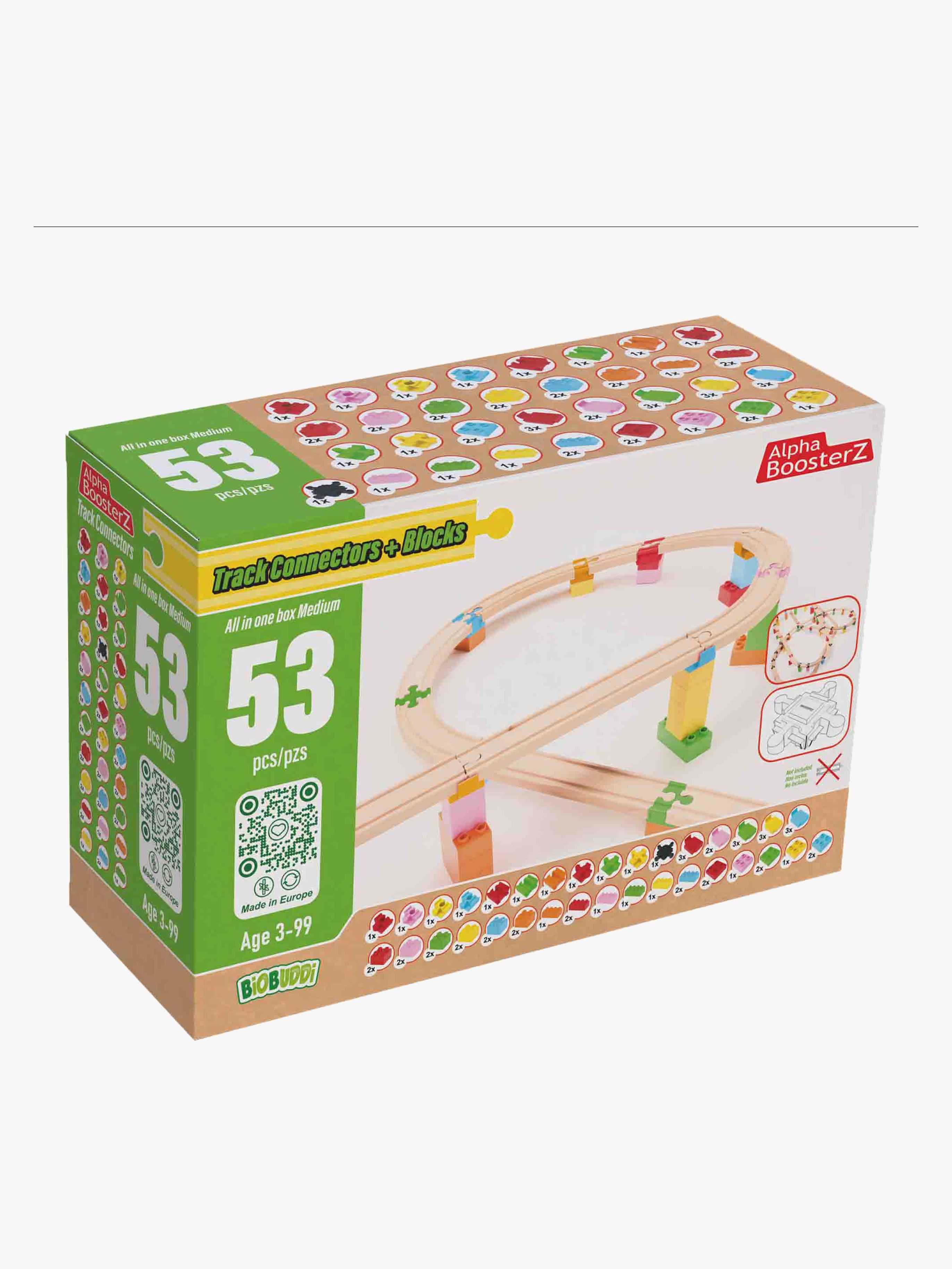 Alpha BoosterZ Track Connectors All In One Block Box Medium Byggset 53 Delar