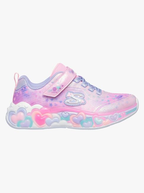 Skechers Eternal Heart Lights  Blinkande Sneakers, Pink