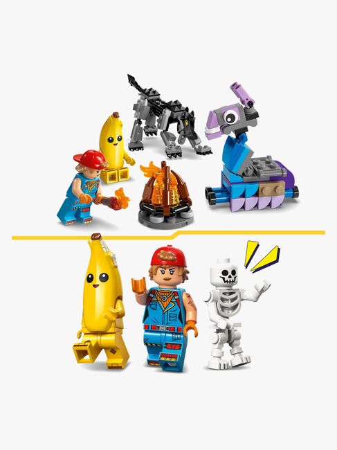 LEGO Fortnite 77075 Peely och Sparkplugs läger