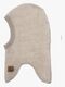 Mikk-Line Balaklava Merinoull, Melange Offwhite