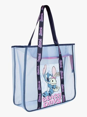 Disney Stitch Premium Strandväska, Blå