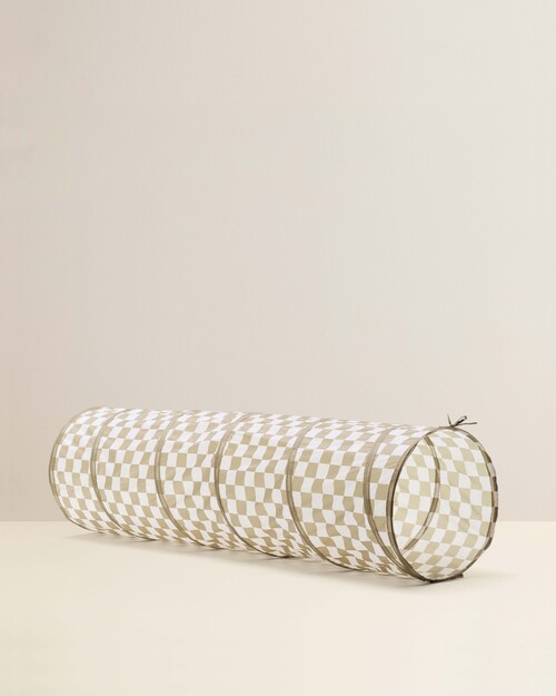 Kid's Concept Lektunnel Rutigt, Khaki