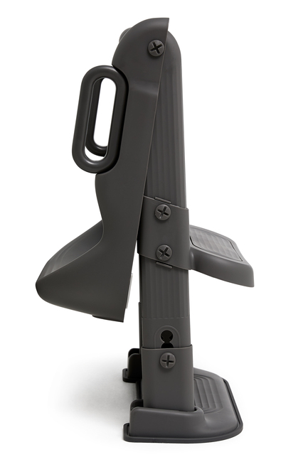 Beemoo CARE Assist Toalettsits med Stege, Deep Grey