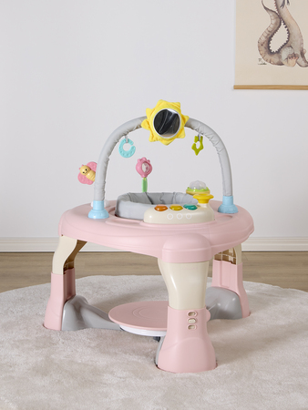 Cloudberry Castle Aktivitetscenter 3-i-1, Pink/Beige