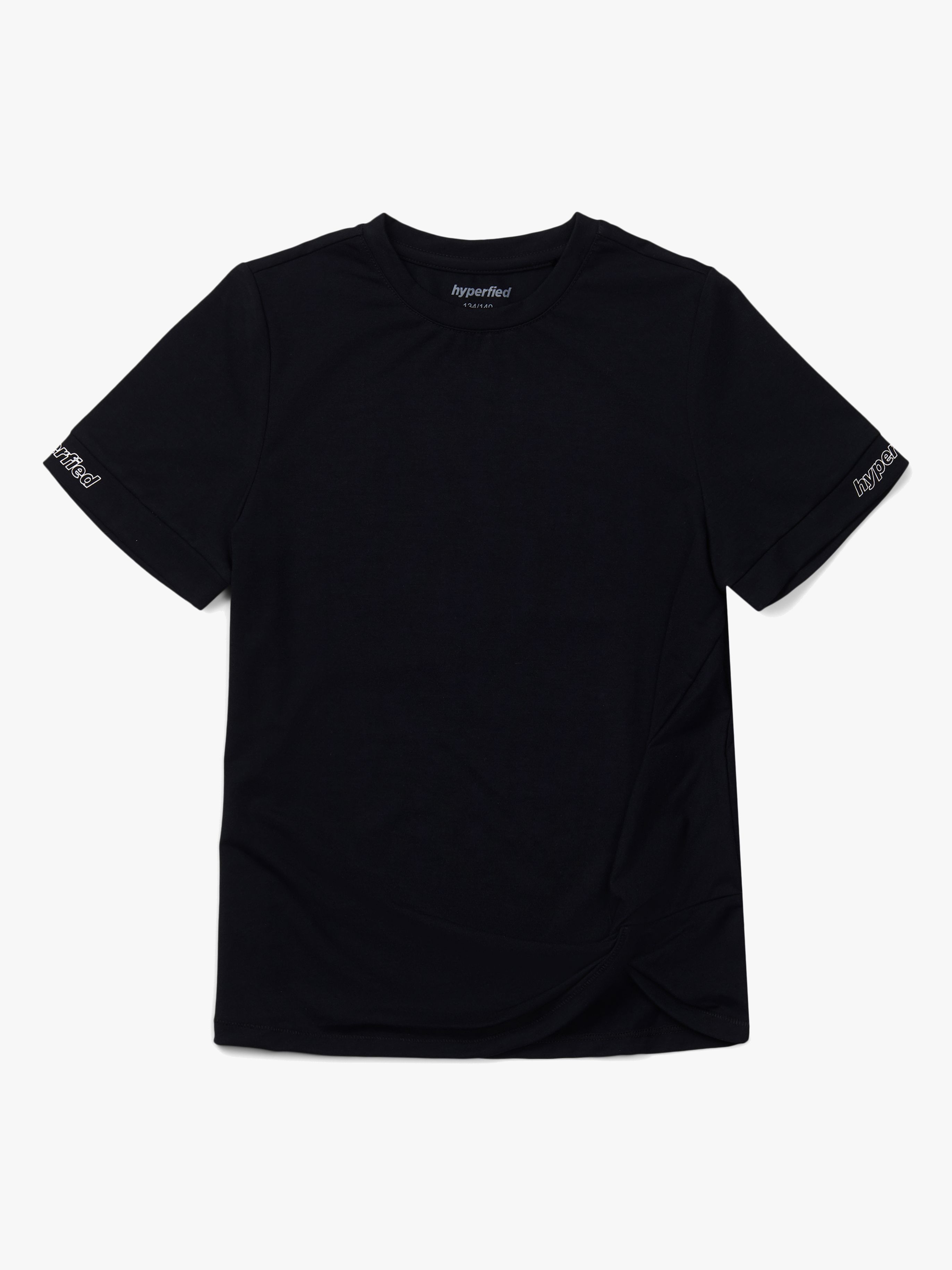 Hyperfied Jersey Knot Logo Top Anthracite 134-140