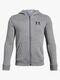 Under Armour Cotton Fleece Tröja, Steel