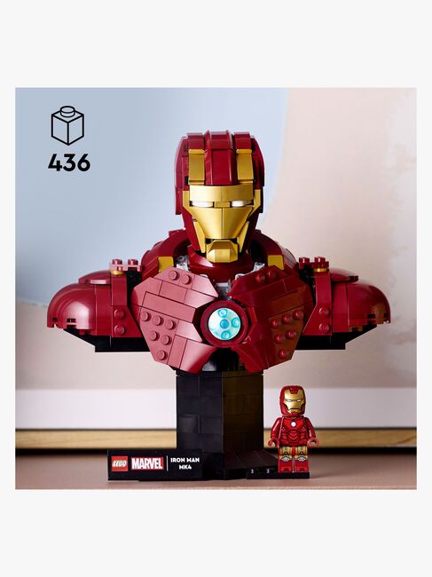LEGO Super Heroes 76327 Iron Man MK4 – byst