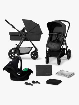 Kinderkraft MOOV CT 3-in-1 Mink Pro Kombivagn, Black