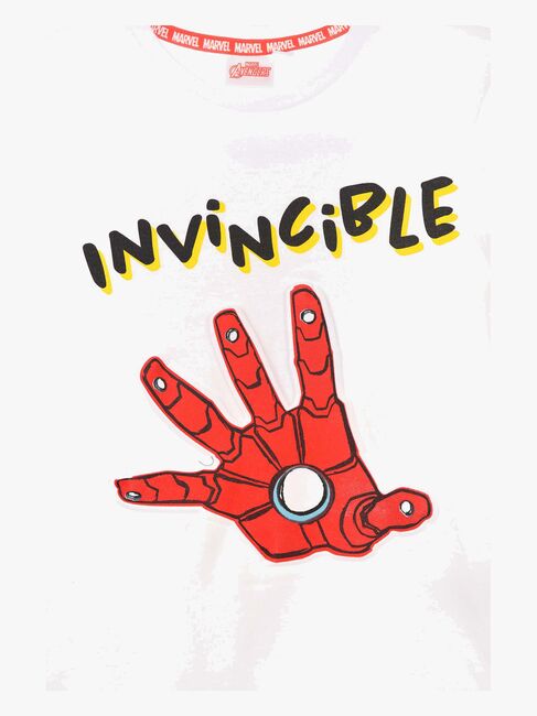 Marvel Avengers Classic T-Shirt, Vit WE1022-WHITE-2483_3a.jpg