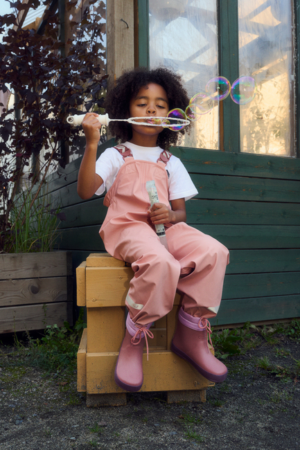 Viking Alv Barefoot Gummistövlar, Pink