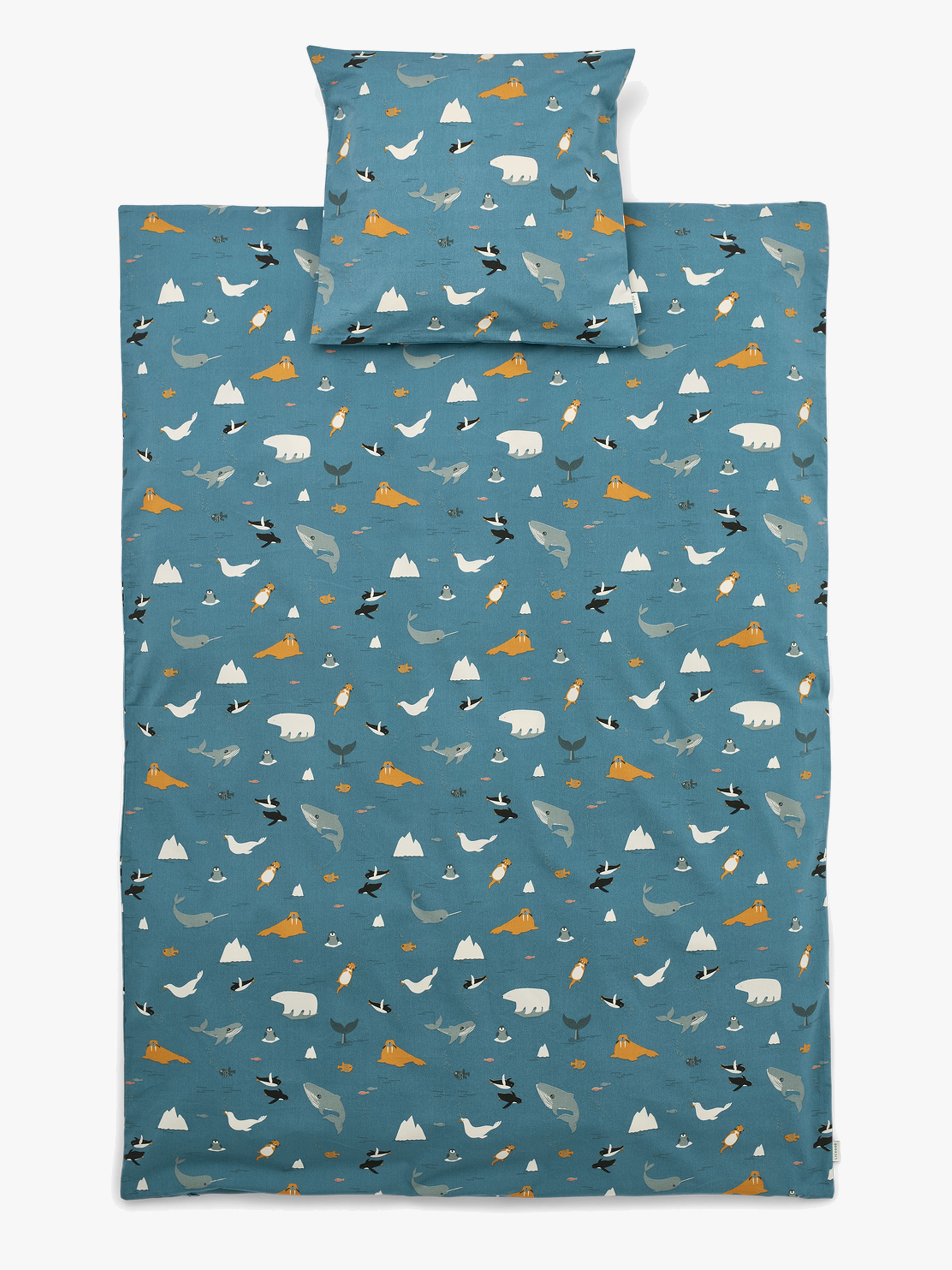 LIEWOOD Carmen Baby Bäddset 70x100, Arctic Sea/Ocean View