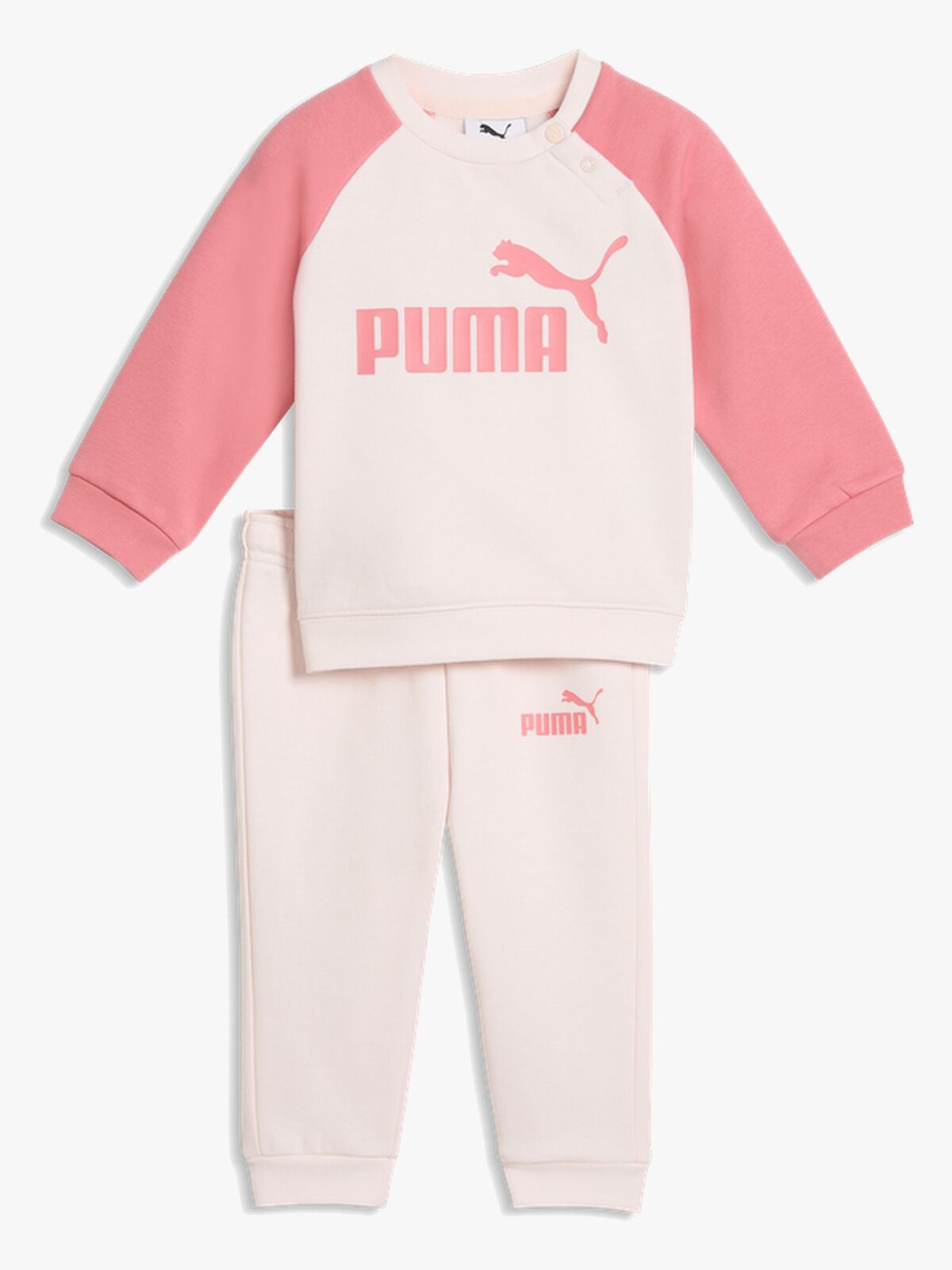 Puma Minicats Raglan 2-Delat Set, Rosa