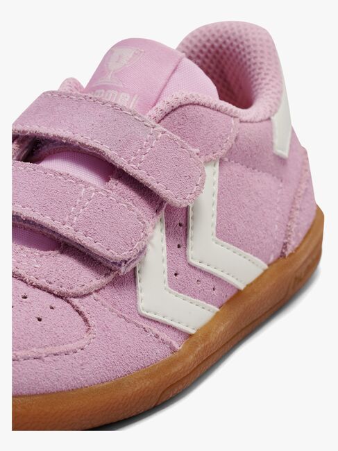 Hummel Victory Suede II Infant Sneakers, Roseate Spoonbill