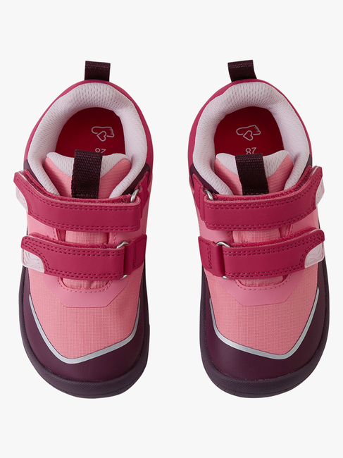 Reima Viikari Barefoot  Vattentäta Mid Sneakers, Soft coral