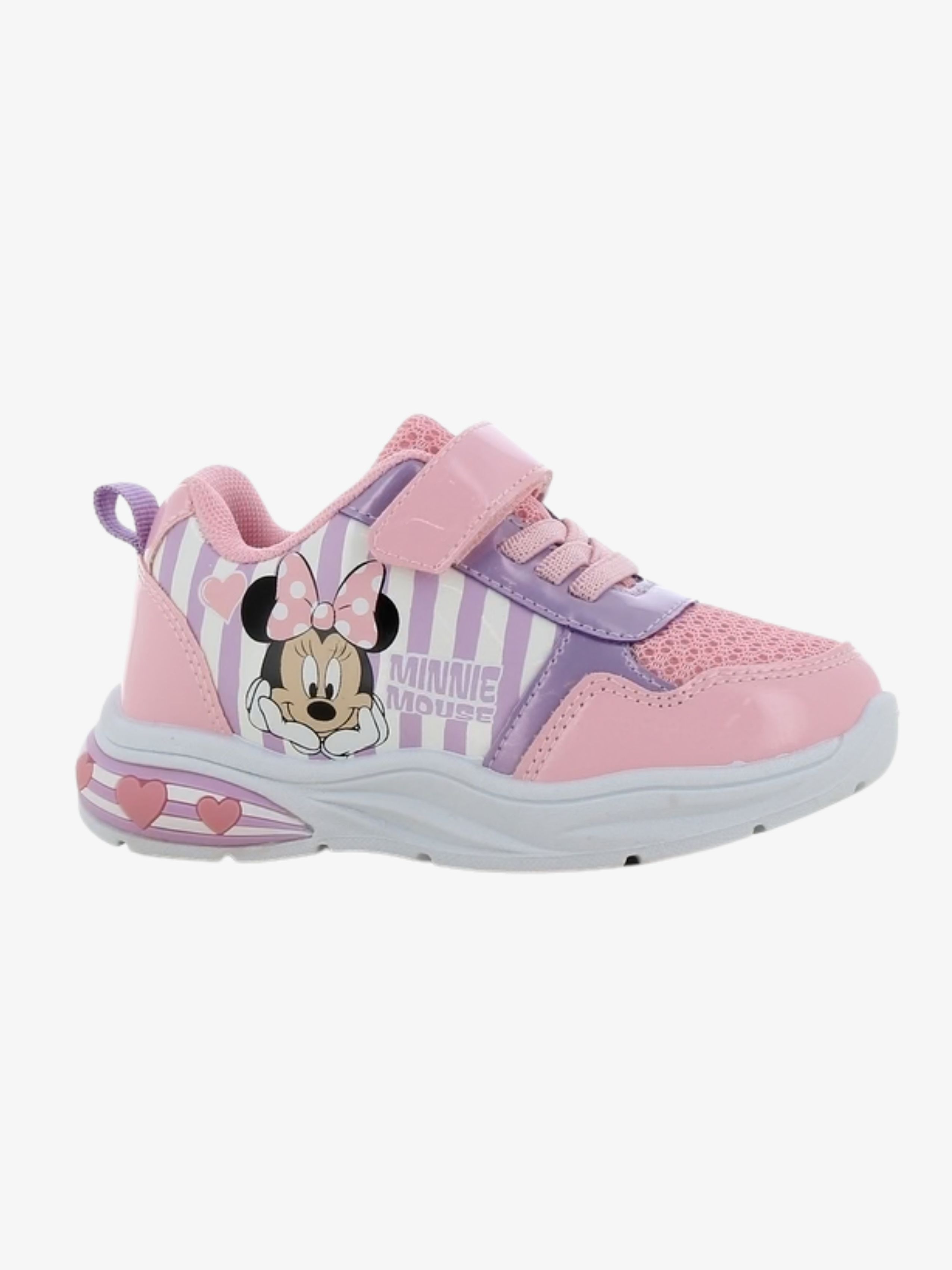 Disney Mimmi Pigg  Blinkande Sneakers, Light Pink/Lilac, 31