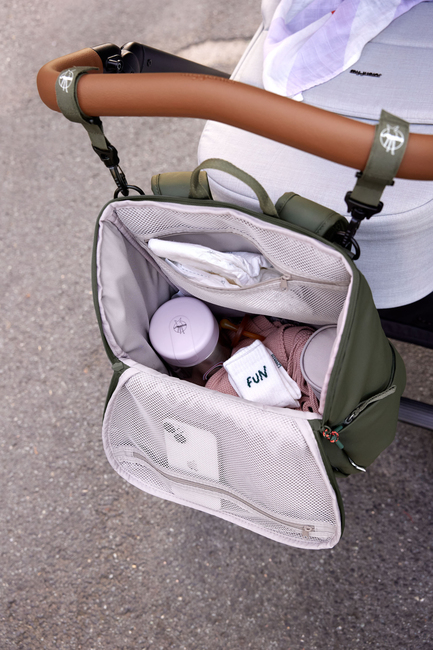 Lässig Slender Skötväska Ryggsäck, Olive