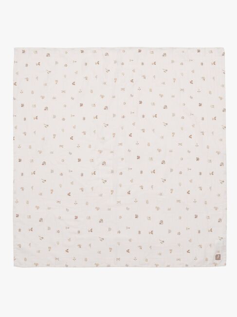 Jollein Muslinfilt 115x115 cm 2-Pack, Animal Friends