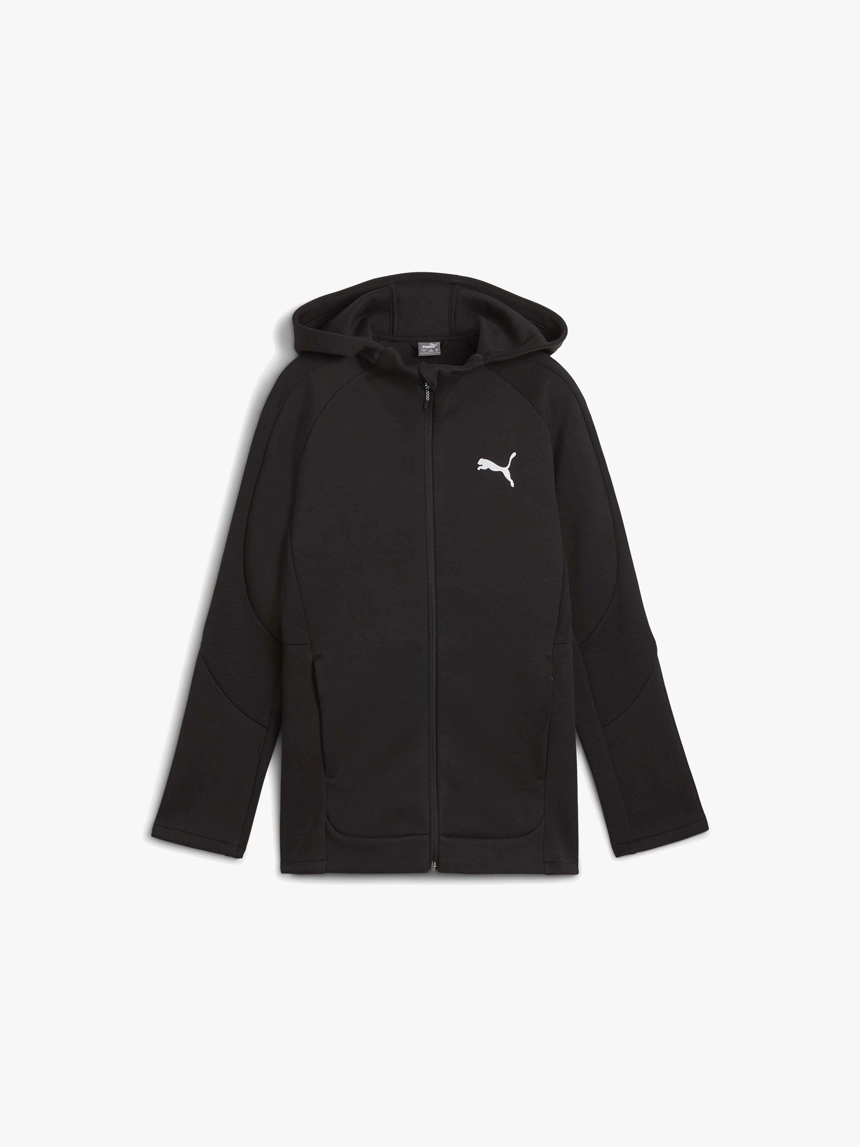 Puma Evostripe Full-Zip Huvtröja Svart 176
