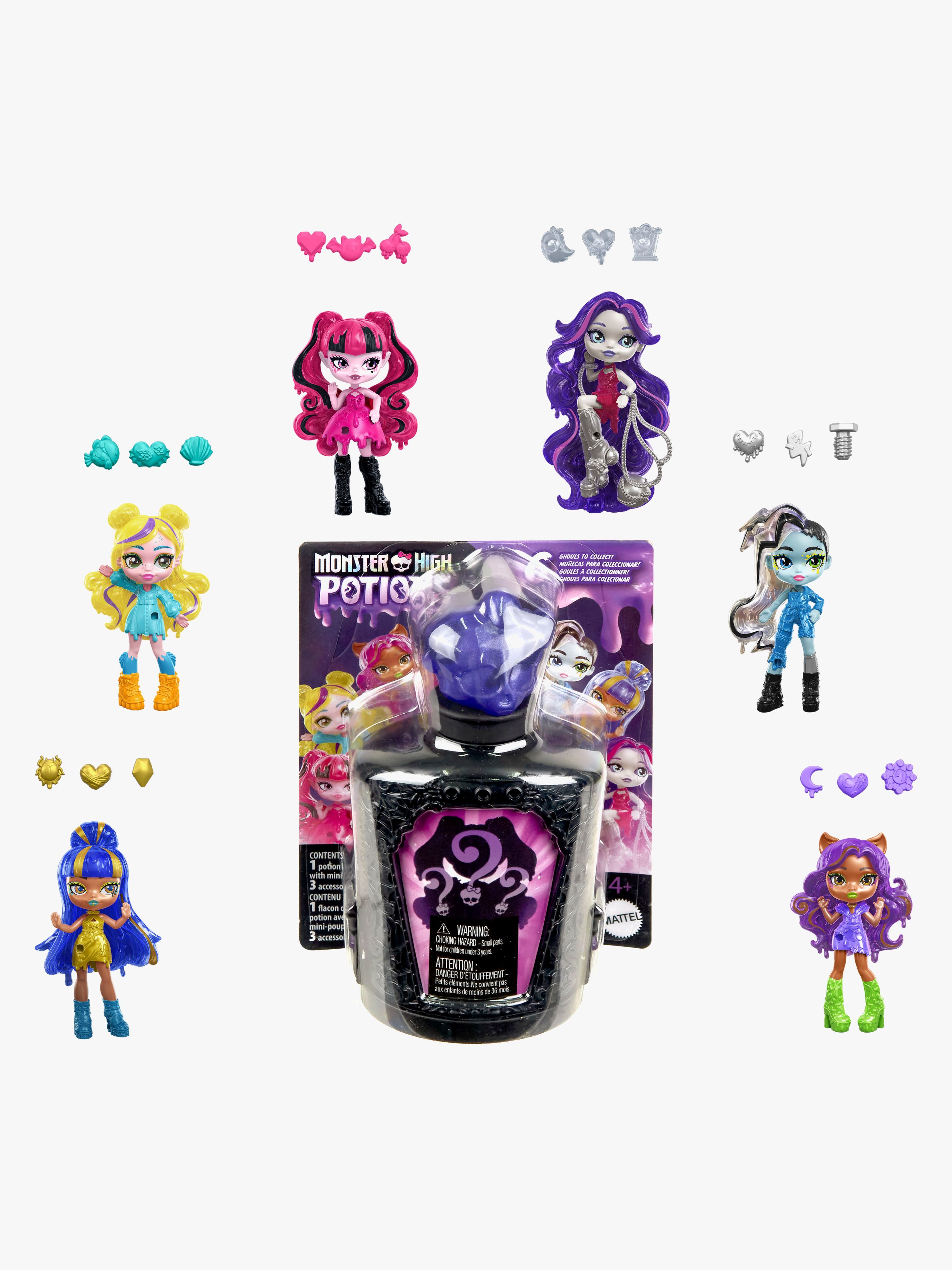 Monster High Potions Miniatyrdocka Blandad