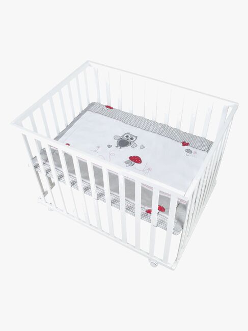 Roba Lekhage med Hjul, Adam & Owl White