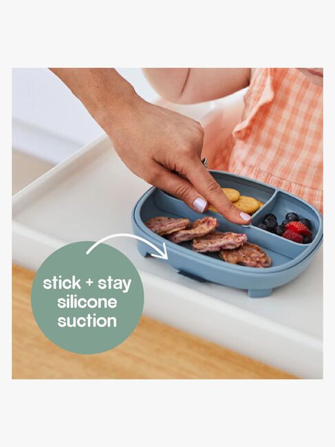 b.box 2-i-1 Tallrik, Ocean