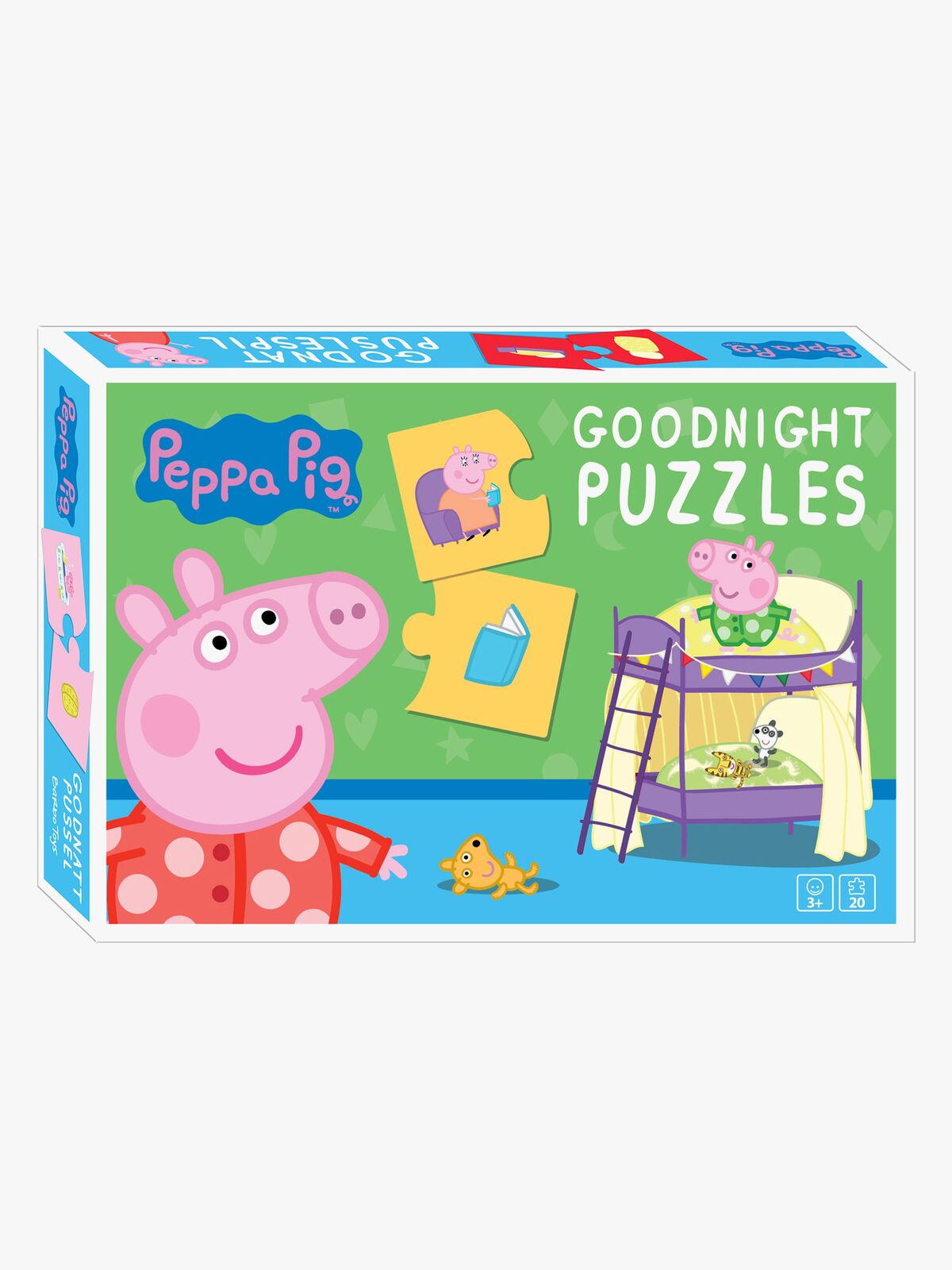 Barbo Toys Greta Gris Godnatt Pussel 20 Bitar