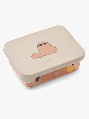 LIEWOOD Ako Tritan Matlåda, Cats & Dogs/Sandy