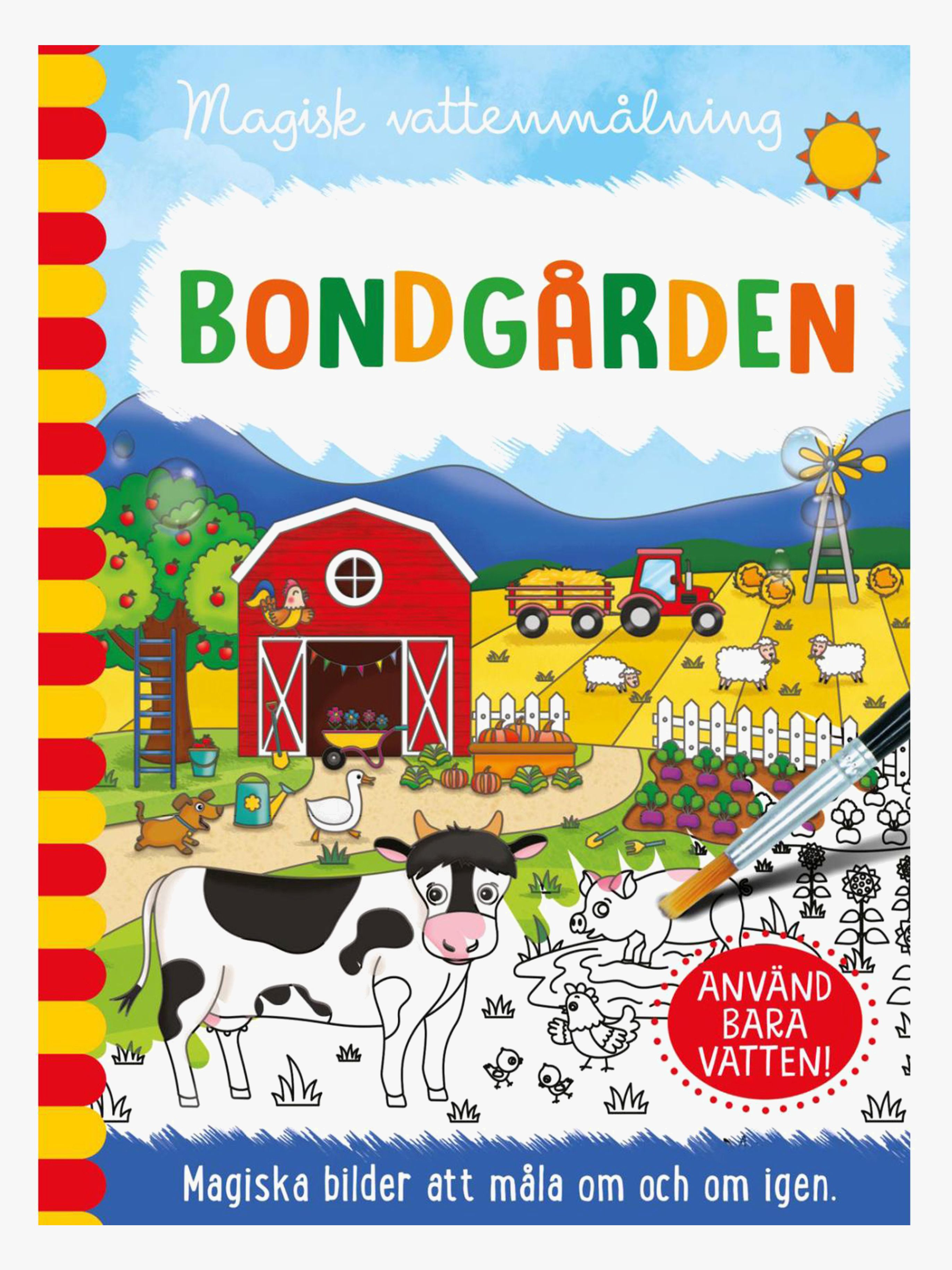BarthelsonFörlag Magisk vattenmålning - Bondgården
