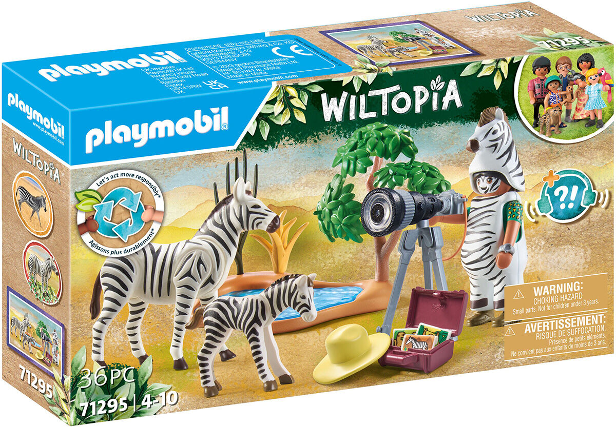 Playmobil 71295 Wiltopia Byggsats Djurfotograf