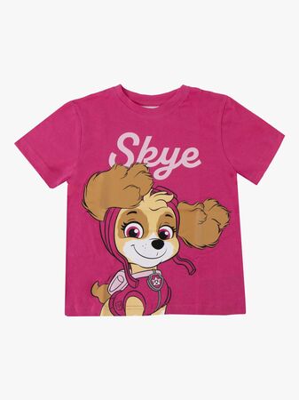 Paw Patrol T-shirt, Mörkrosa