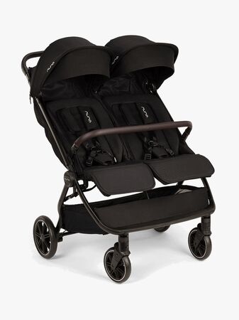 Nuna TRVL DUBL Syskonvagn, Chocolate