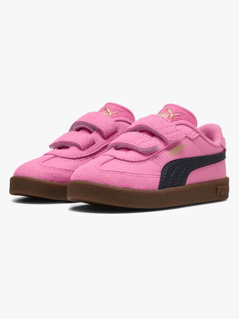Puma Club II Era V Infant Sneakers, Posie Pink/Navy