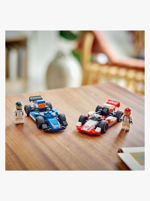 LEGO City 60464 F1 Williams Racing & Haas F1 racerbilar