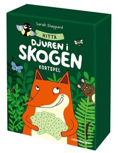 Rabén & Sjögren Hitta Djuren I Skogen Kortspel