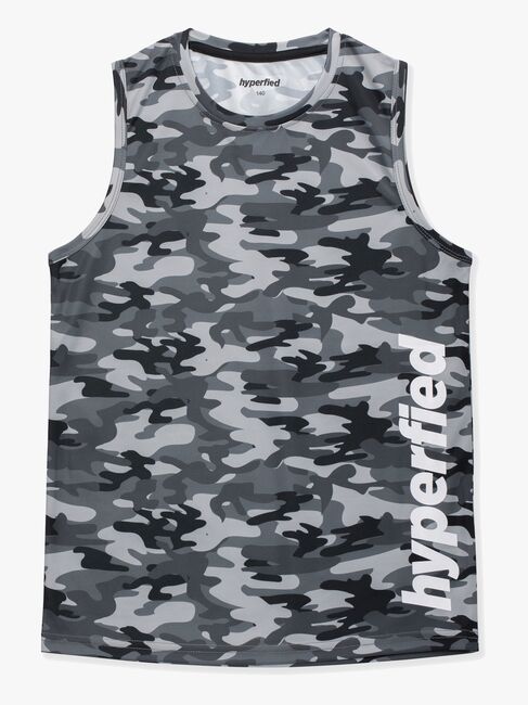 Hyperfied Bounce Tank Top 3-pack, Black/Camo Black/Koi
