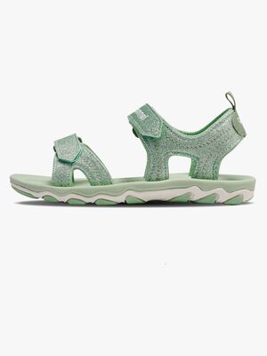 Hummel Glitter Jr Sandaler, Frosty Green