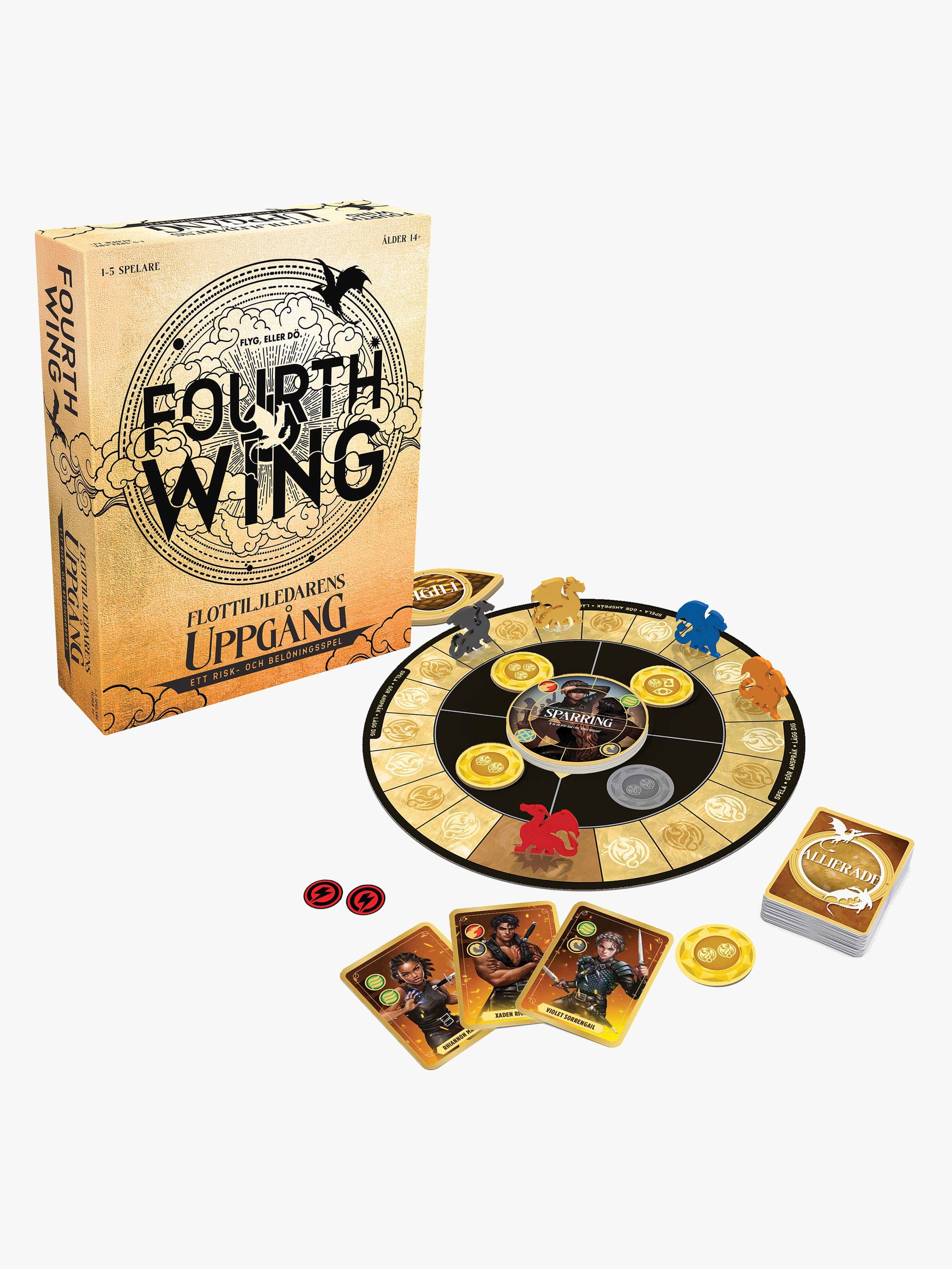 Fourth Wing Sällskapsspel Flottiljledarens Uppgång