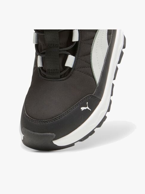 Puma Evolve Puretex AC PS Vinterkängor, Black/Ash Grey/White