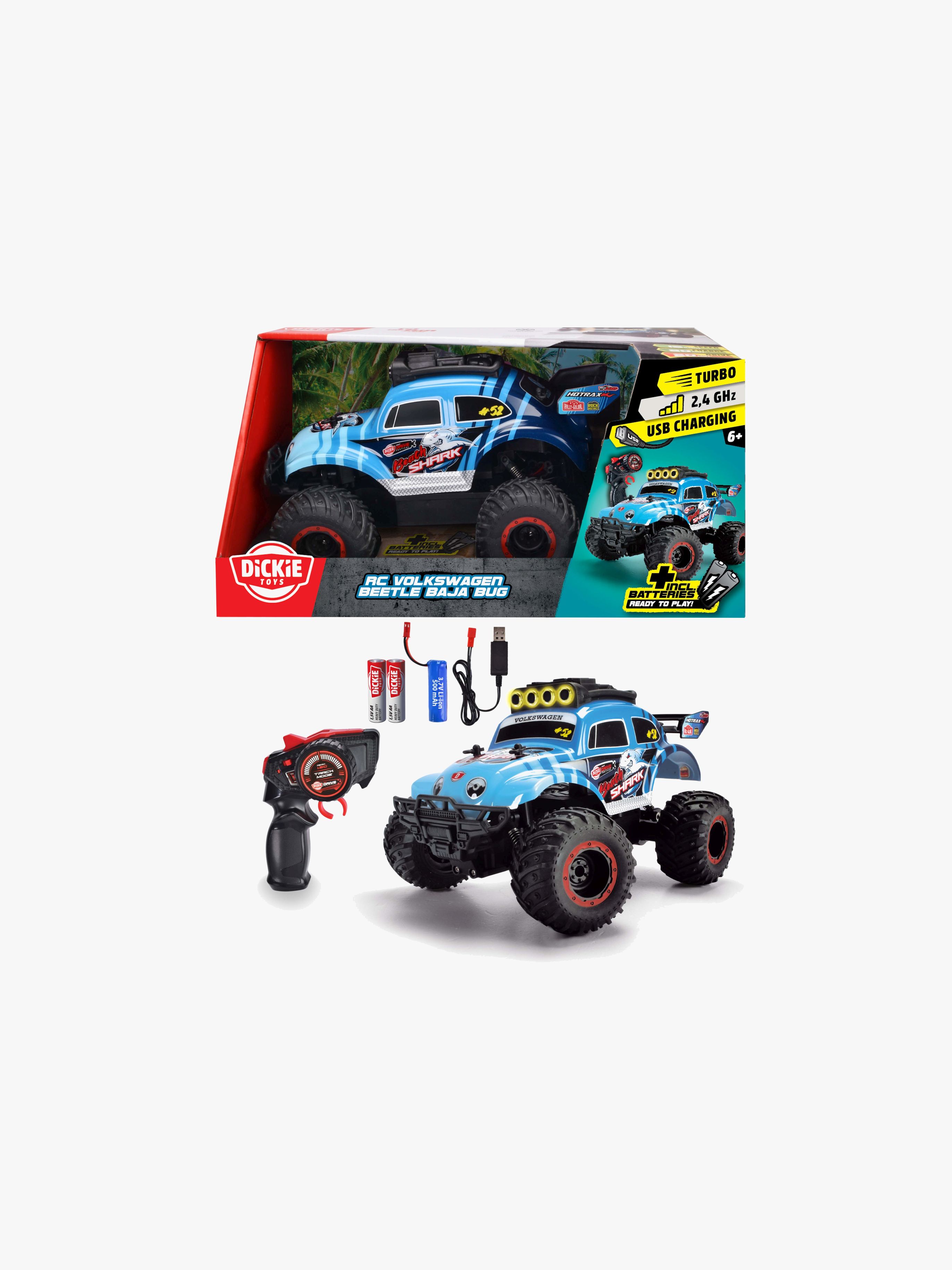 Simba-Dickie Volkswagen Beetle Baja Bug Radiostyrd Bil