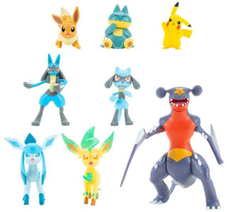 Pokémon Battle Feature Figurer 8-pack